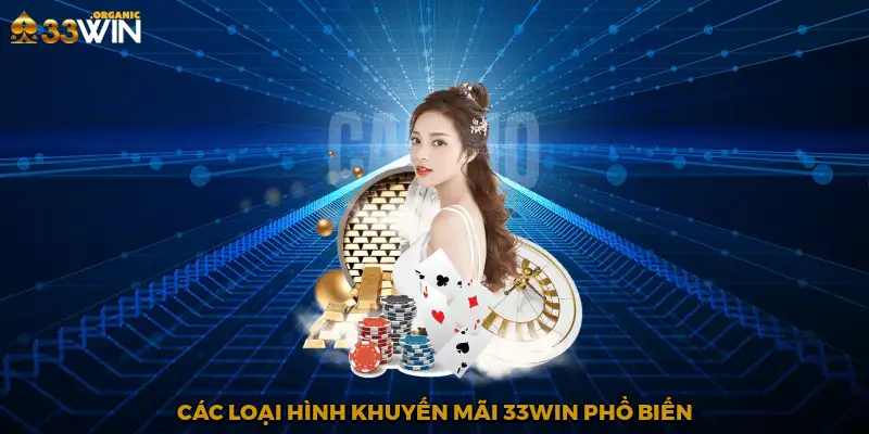 Các loại hình khuyến mãi 33Win phổ biến